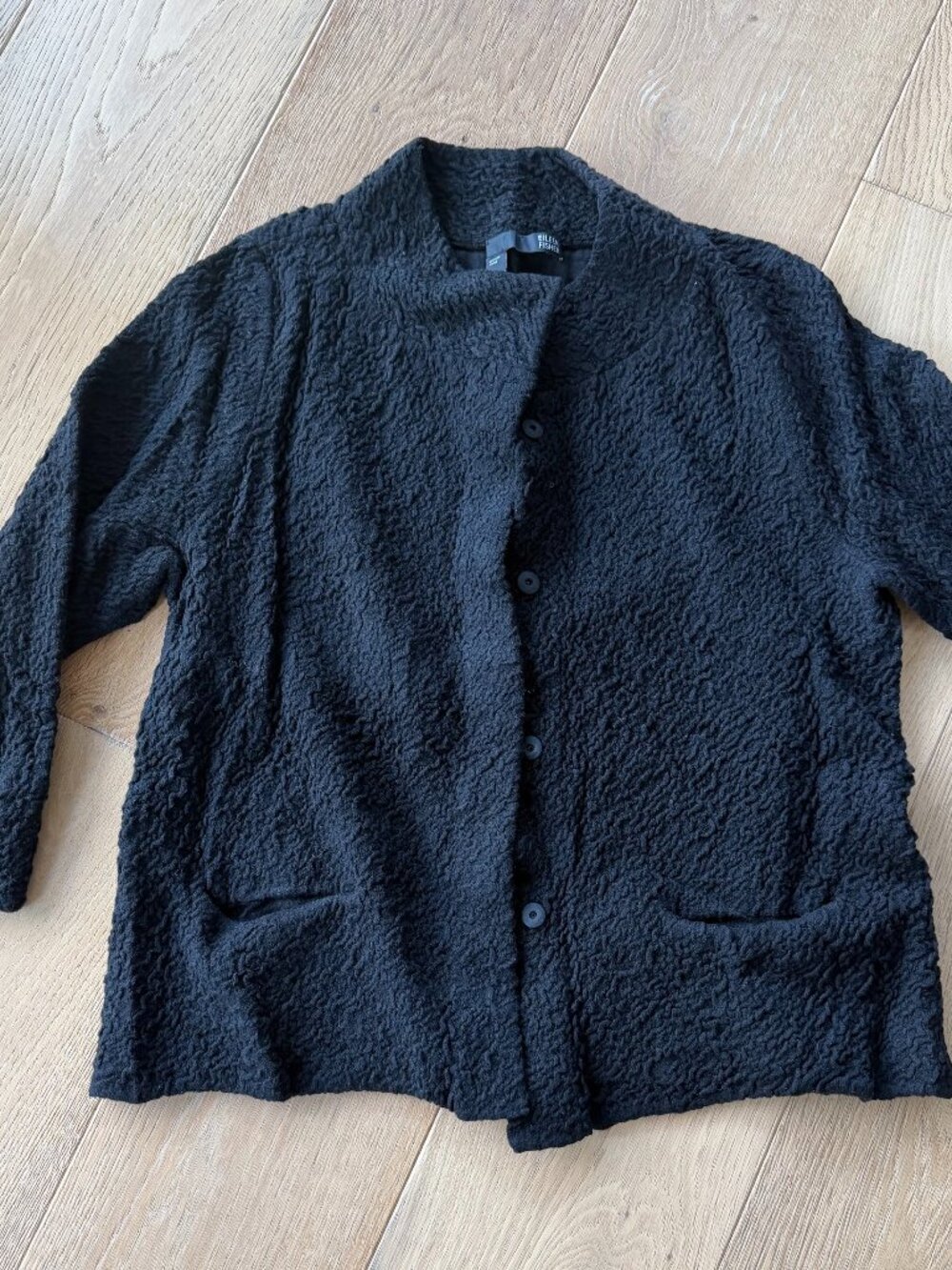 Eileen Fisher Flexible Snap Jacket - Size M